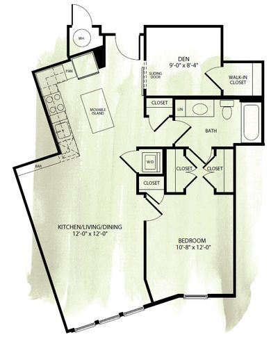 1 + Den image
