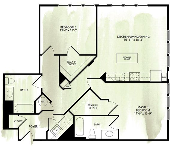 Two bed image