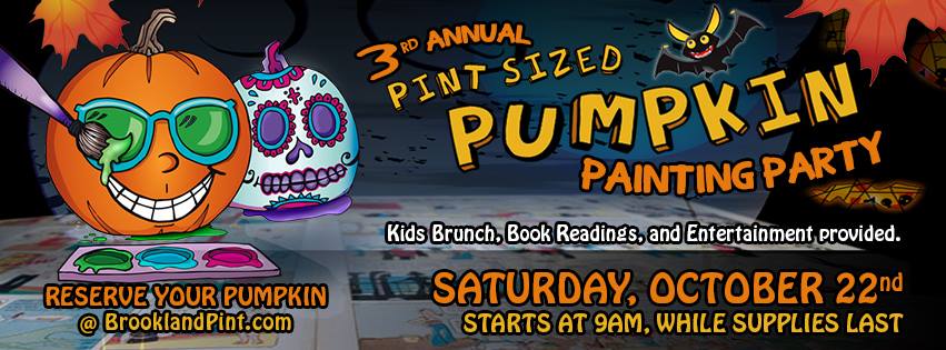 Third Annual Pint-Sized Pumpkin Painting Party