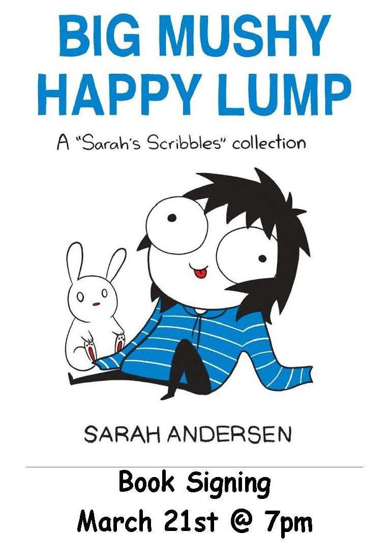 Barnes & Noble: "Bug Mushy Happy Lump" Reading & Signing with Author Sarah Andersen