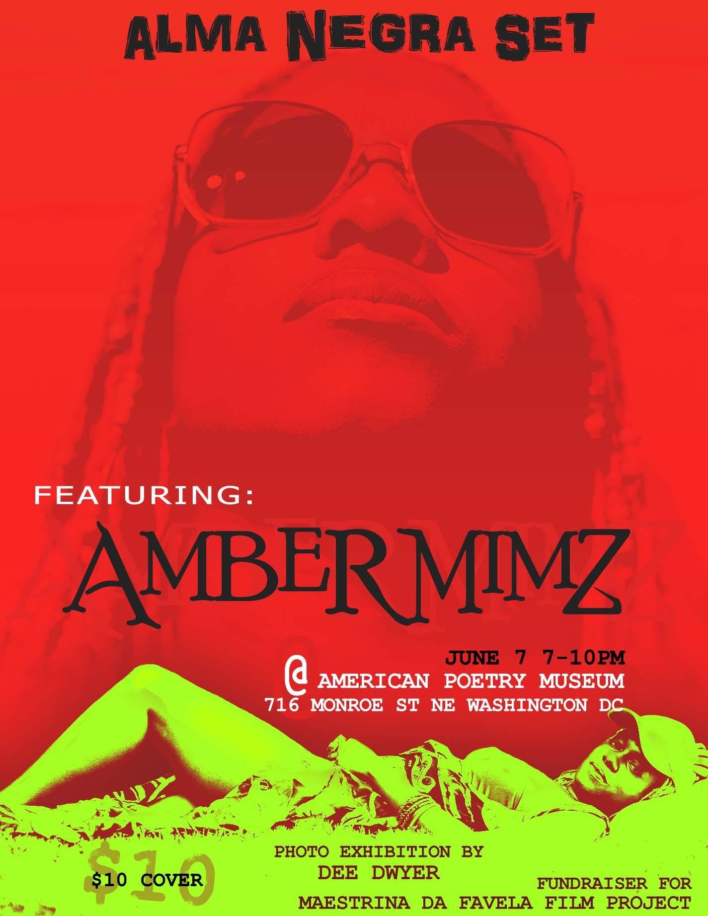 American Poetry Museum: Alma Negra Sets - Amber Mimz