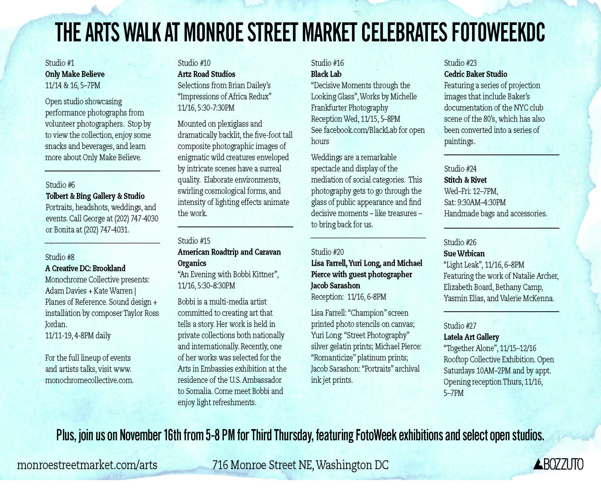 FotoWeek on The Arts Walk