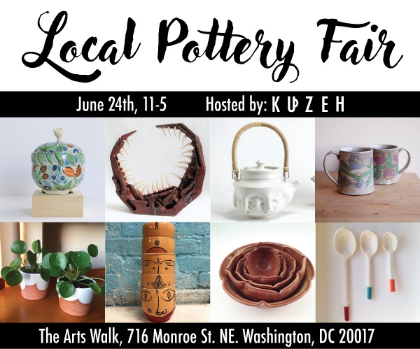 Arts Walk: Second Annual DC Pottery Fair