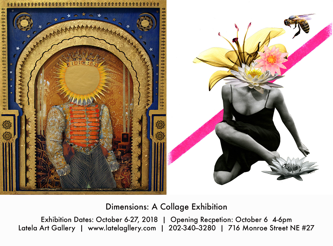 Latela Art Gallery: Dimensions: A Collage Exhibition Opening Reception