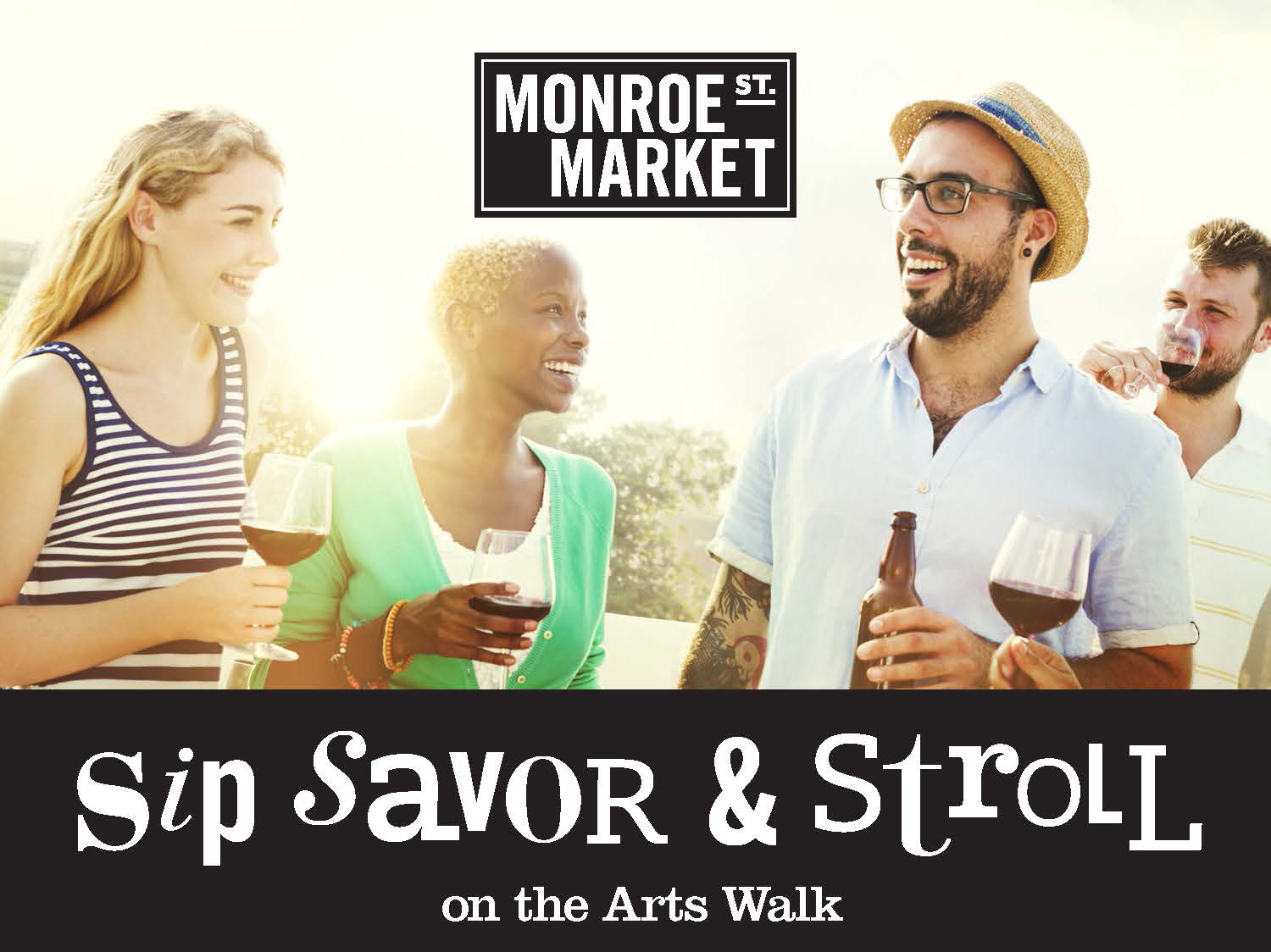 Cancelled: Sip, Savor & Stroll on the Arts Walk